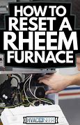 Image result for Rheem Furnace Reset Button