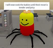 Image result for Roblox Spider Legs Meme