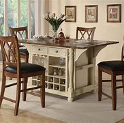 Image result for Dining Table with Wine Rack