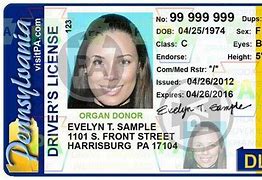 Image result for Pennsylvania Real ID Driver's License