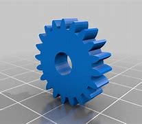 Image result for Simple Gear 3D STL Free