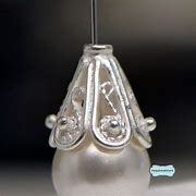 Image result for Sterling Silver Filigree Bead Caps