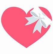 Image result for Heart with Ribbon Emoji