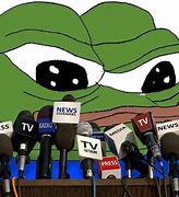 Image result for Pepe Frog News Reporter