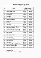 Image result for List Harga Transparan