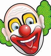 Image result for Scary Clown Face Emoji