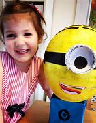 Image result for Minion with Balloons Cupcake Printable