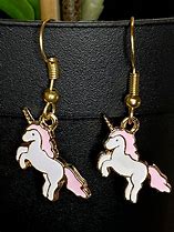 Image result for Unicorn Earrings