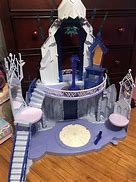 Image result for Frozen Barbie Castle