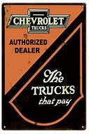 Image result for Reproduction Chevrolet Signs