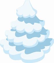 Image result for Cartoon Tree with Snow