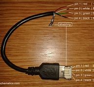 Image result for 4 Wire USB Cable