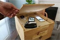 Image result for DIY Charging Station Wine Crate Box