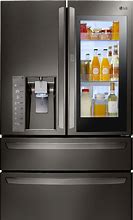 Image result for lg black stainless steel refrigerators