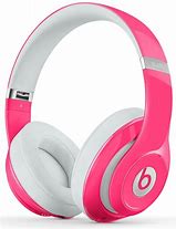 Image result for Bluetooth Headphones Pink Beats