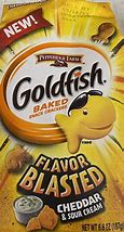 Image result for Goldfish Snack Cheddar Sour Cream