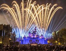 Image result for Disneyland Castle Fireworks