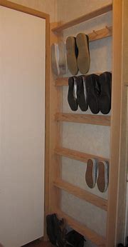 Image result for Built in Shoe Rack