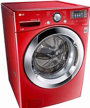 Image result for Red Front Load Washer