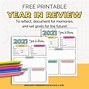 Image result for 2018 Year in Review Printable
