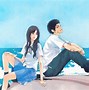 Image result for Anime Galaxy Boy and Girl Together