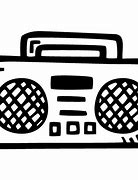 Image result for 80s Boombox PNG