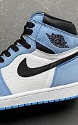 Image result for Air Jordan 1 Blue and White