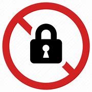 Image result for No Access SVG
