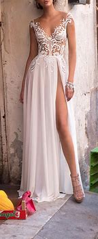 Image result for chiffon wedding dresses