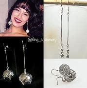 Image result for Selena 1993 Earings