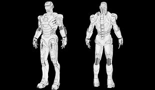 Image result for Mark 7 Iron Man Fusing with 50