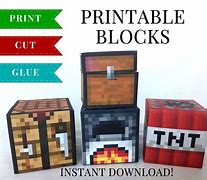 Image result for Minecraft Chest Cut Out