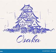 Image result for Drawing of Osaka Japan