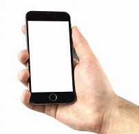 Image result for iPhone in Hand PNG