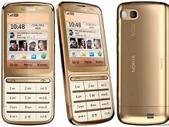 Image result for Nokia C3 Gold