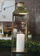 Image result for Gold Lantern Candle Holders