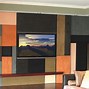 Image result for Living Room with TV Built in Shelves