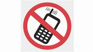 Image result for No Phone Sticker