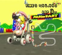 Image result for Baby Peach Mario Kart Wii