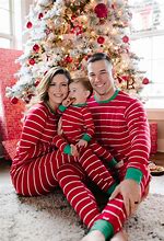 Image result for Ladies Christmas Gown and Matching Family Pajamas