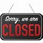 Image result for Cartoon Closed Sign