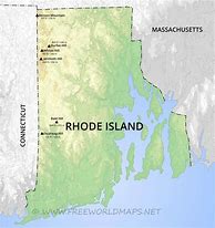 Image result for Simple Map of Rhode Island
