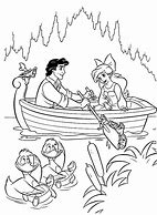 Image result for Ariel and Eric in Boat