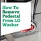 Image result for LG Washer Pedestal Parts