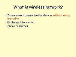 Image result for What Is Wireless Network