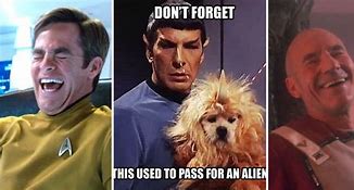 Image result for Star Trek Alien Boot Meme