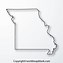 Image result for Missouri State Outline