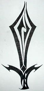 Image result for Tribal Sword Sketch