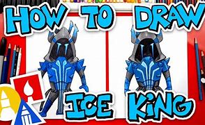 Image result for How to Draw Fortnite Ice King