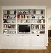 Image result for Wall Unit Built in Cabinets